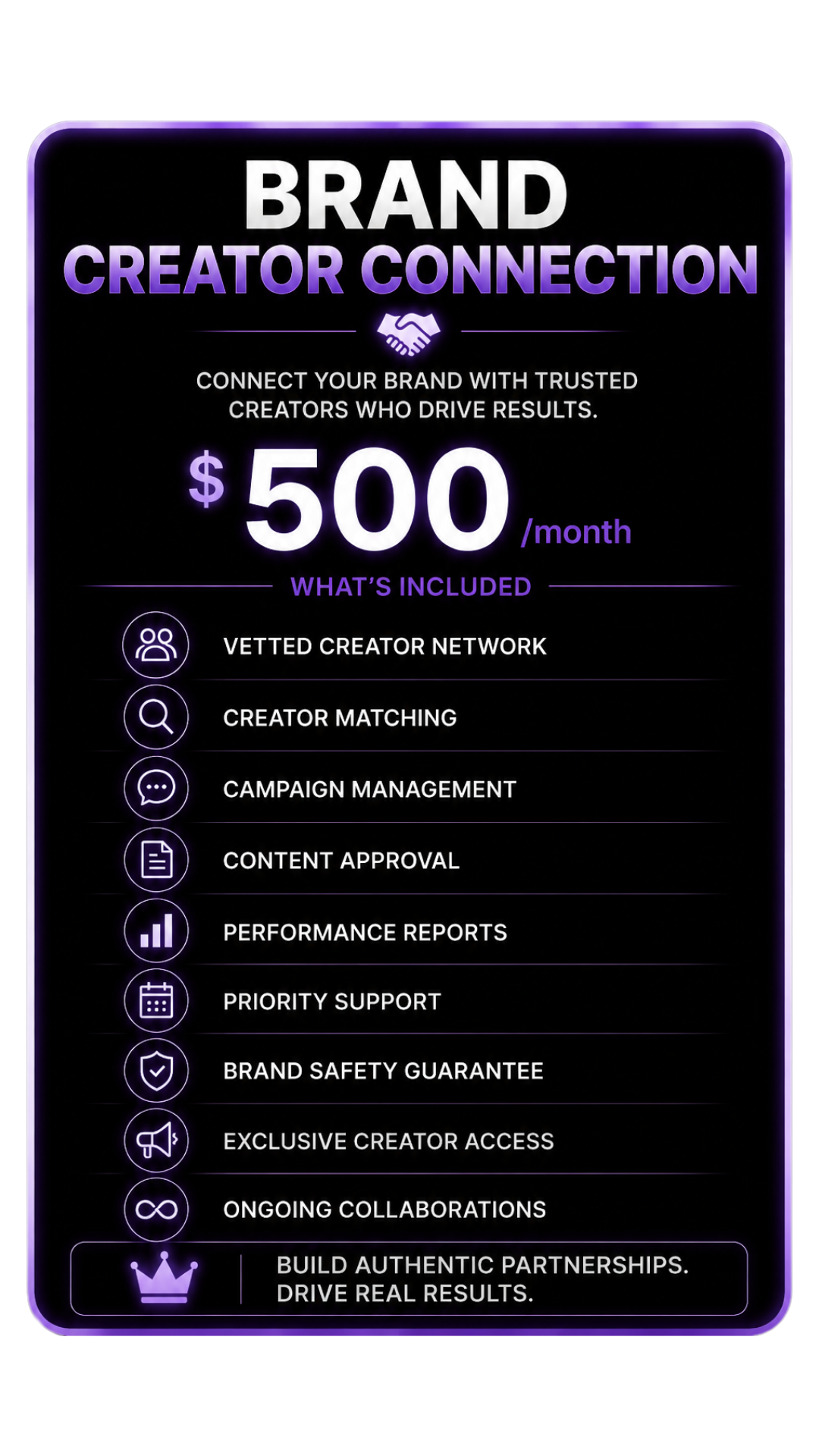 Brand Creator Connection