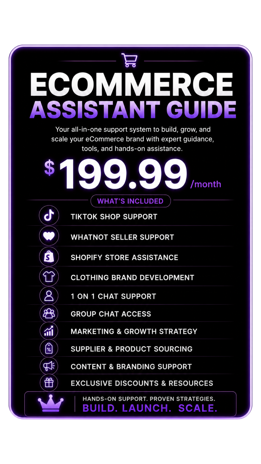 Ecommerce Assistance Guide