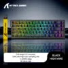 Attack Shark X68 Wired RGB 8KHz Gaming Keyboard