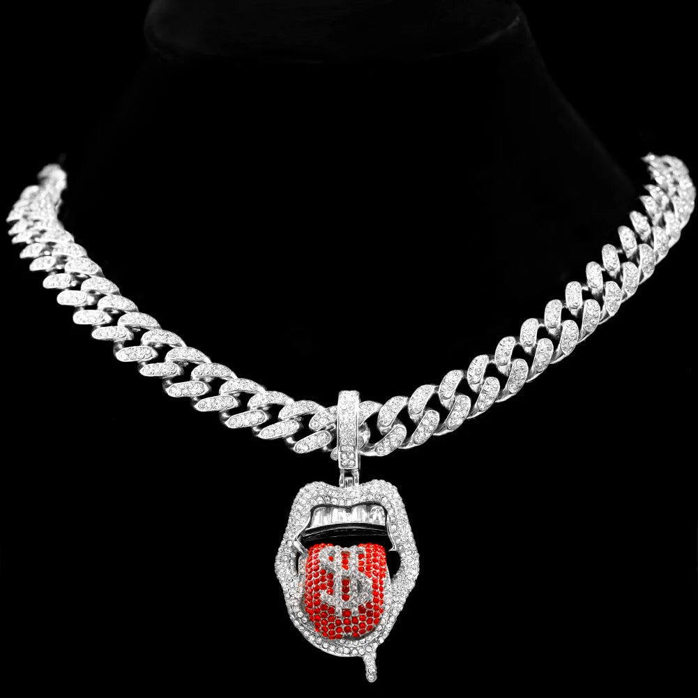 Cuban Link Chains w/ Stainless Pendant