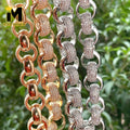Icedminer 20mm O Chain Iced Out Cuban Chain Necklaces for Men Women Bling Zircon Link Cuban Hip Hop Jewelry Free Shipping